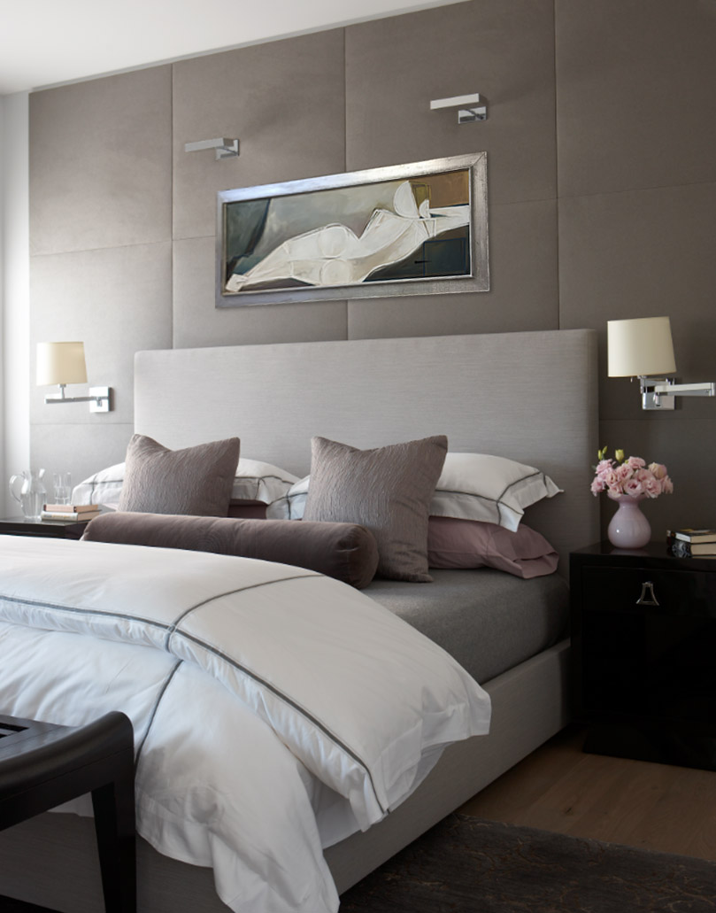 ‘Nicole Reclining’ Oil & Acrylic on Board in Silver Gilt 1960s Frame