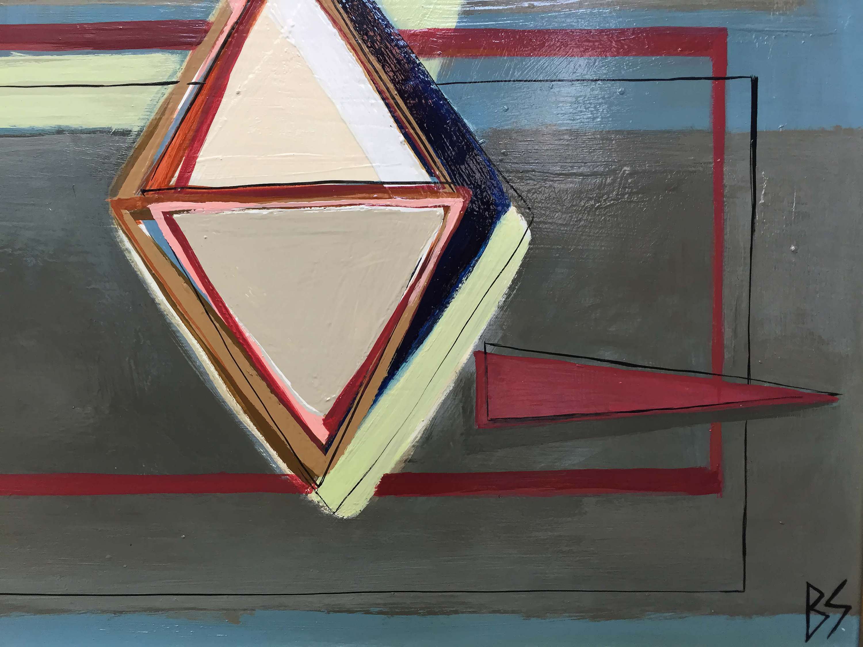 ‘English Rose’ Oil & Acrylic on Board in Gold Water Gilt & Cream Frame