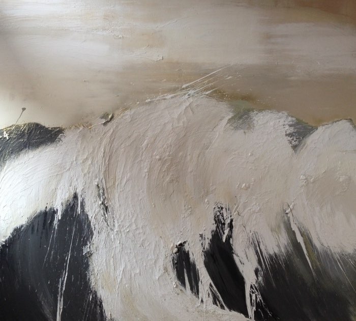 'The Wave' Oil & Acrylic on Canvas